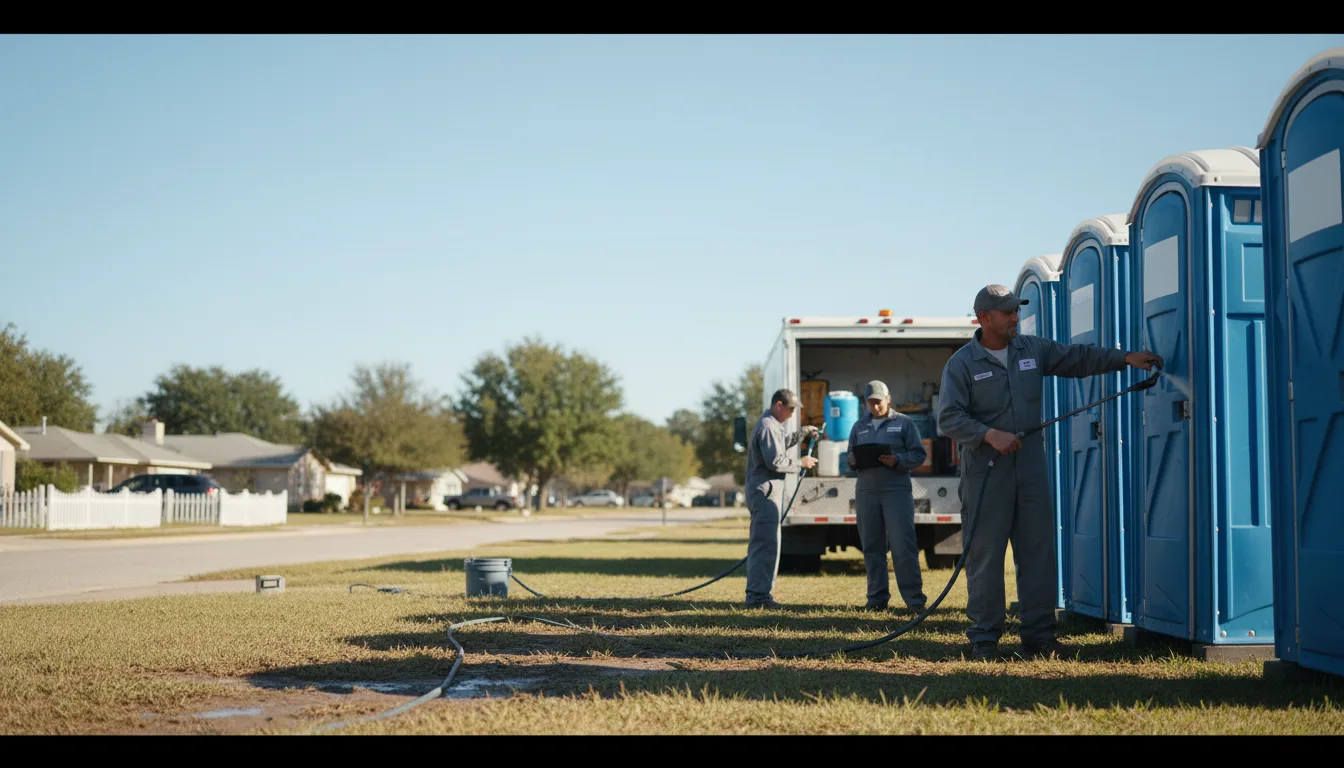 Long-Term Portable Toilet Rental in Amorita, OK near me